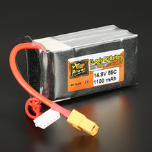 ZOP Power 14.8V 1100mAh 65C 4S Lipo Battery XT60 Plug