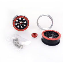 2PCS ZD Racing 2.2 inch Alloy Wheel Rim Hub Aluminum Beadlock for 1/10 RC Car Crawler Axial SCX10 