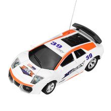 1PC 1/58 Electric Mini Coke Rc Car W/ LED Light Radio Remote Control Micro Racing Toy Random Color 