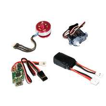 Dancing Wings Hobby DW C10 2900KV Micro Brushless Motor ESC Servo LiPo Battery Propeller Power System Combos