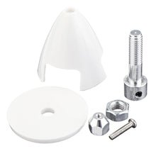 35mm/55mm Plastic Propeller Spinner White with Propeller Clip