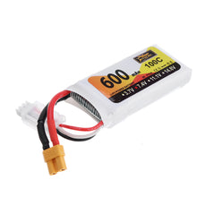 ZOP Power 7.4V 600mAh 100C 2S Lipo Battery XT30 Plug for XK K130 RC Helicopter