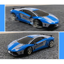 JHL 1/16 2.4G 4WD Drift Rc Car Titanium Alloy Shell with LED Light Racing Toys