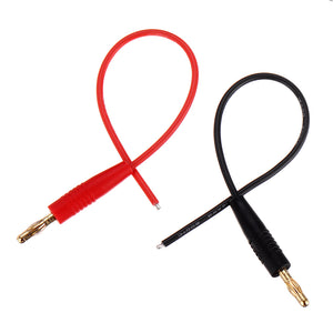 1 Pair AMASS 10cm/20cm 14AWG/16AWG 4.0 Banana Plug Balance Charging Cable