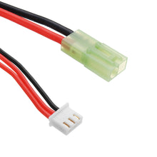 Giant Power 7.4V 1300mAh 2S 15C LiPo Battery AIRSOFT Pack Mini-Tamiya Plug