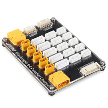 URUAV Blacklight B4 XT30 XT60 2-4S Lipo Battery Plug Parallel Charger Board for Whoop Toothpick 65-140mm Racing Drone
