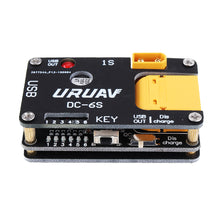 2Pcs 2 in 1 URUAV DC-6S 5-12V Battery Charger Discharger XT60/30/PH2.0 Plug USB Output for 1-6S Battery Mobile Phone Quick Charge