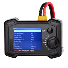 ToolkitRC ST8 8CH 100W 2A 7-28V LCD Servo Special Tester PWM/PPM/SBUS Signal Speed Liner Step Servo Analyzer With 4-Ways Independent Program Signal