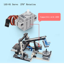 10PCS LOBOT LGS-01 Micro Anti-block Servo 270° Rotation Compatible With LEGO Blocks
