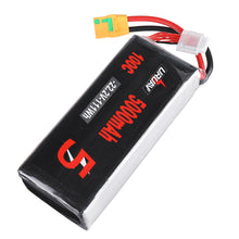 URUAV 22.2V 5000mAh 100C 6S Lipo Battery XT90 Plug with XT90 to XT60 Adapter Cable for RC Drone 