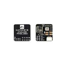 MATEK Analog Pixel OSD Module 9-30V Support 8V Boost to 12V Voltage Power Regulater for FPV VTX Camera Flight Controller 