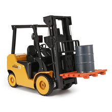 Ao Hai 3828 1/8 11CH Rc Car Forklift Truck With Light Music Demonstration Toy
