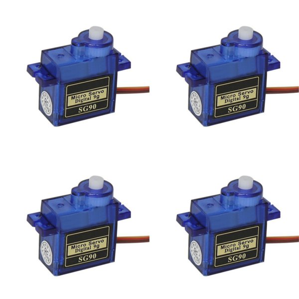 4X SG90 Mini Micro Digital Servo 9g For RC Models