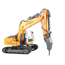 Double E E561-003 RC Excavator Alloy 3 In 1 Engineer Robot Car With Metal Bucket And Dig Hand