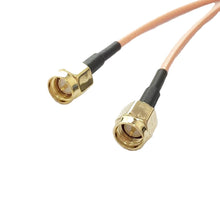 10PCS RG316 SMA Female To 2X SMA Male Plug Adapter Cable Y Cable Pigtail 15cm For RC Models