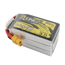 Tattu R-Line Version 3.0 22.2V 1550mAh 120C 6S Lipo Battery XT60 Plug for iFlight Nazgul5 227mm 6S 5 Inch FPV Racing Drone 
