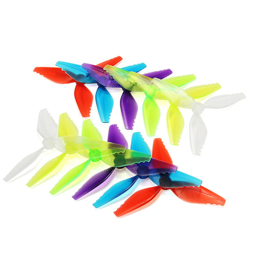 10 Pairs Racerstar Fish Bone 5041 3 Blade Racing Propeller for Racing