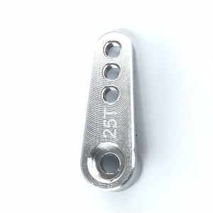 1PC Aluminum 28.3mm 25T Teeth Tooth Steering Half Servo Arm Horn for 1/10 Rc Car Futaba HSP Wltoys