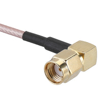 10CM RG316 RP-SMA Male to SMA Female/RP-SMA Female Right Angle RF Adapter Cable Extension Cord for RC Model RC Drone 
