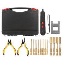 YUNZHONG 18 In 1 ELectric Handle Screwdriver Plier Repairing Tool Set For DIY RC Models