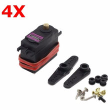 4X MG996R Digital Metal Gear Servo For Robot ZOHD Volantex Airplane RC Helicopter Car Boat Model