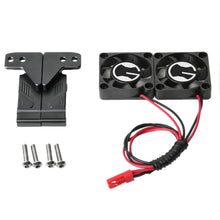 1 Set Radiator Cooling Twin Fan for 1/10 Traxxas TRX-4 TRX4 Defender RC Car Parts