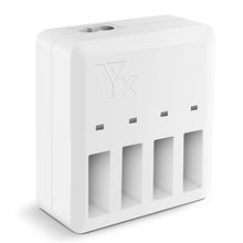 4-in-1 Multi Batteries Charger Quick Charging Hub 4 In 1 Battery Charger for DJI Ryze Tello Drone