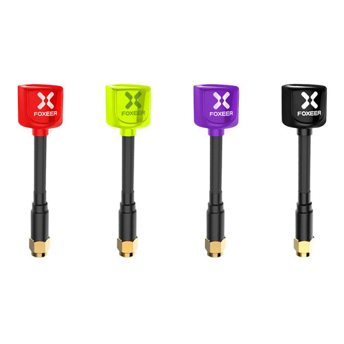 2pcs Foxeer 5.8G Lollipop 3 2.5DBi Omni FPV Antenna RHCP SMA/RP-SMA for RC Drone Airplane 
