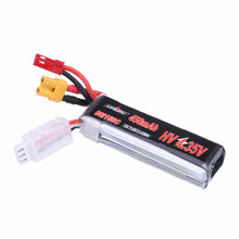4Pcs URUAV 7.6V 450mAh 80C/160C 2S HV 4.35V Lipo Battery XT30 Plug for FPV Racing Drone