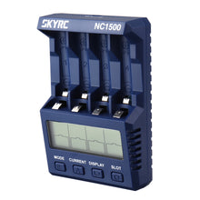 SKYRC NC1500 5V 2.1A 4 Slots LCD AA/AAA NiMH Battery Charger Discharger & Analyzer 