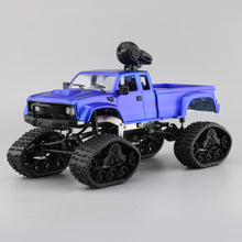 Fayee FY002B 1/16 2.4G 4WD Rc Car 720P HD WIFI FPV Off-road Military Truck Track Wheel W/ LED Light 