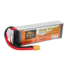 ZOP Power 7.4V 7500mAh 35C 2S Lipo Battery XT60 Plug for RC Quadcopter RC Car