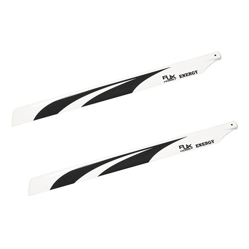 1Pair RJX 470mm Carbon Fiber Main Blade For ALIGN 500X 500XT 500 Class RC Helicopter