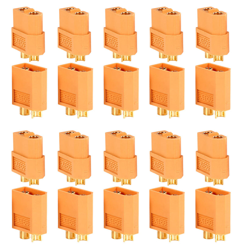 10Pairs/20pcs XT60 Plug Male Female Bullet Connectors For RC Drone Multirotor FPV Racing Battery