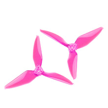 10 Pairs KINGKONG/LDARC 5051 Single Color 3-blade CW CCW Propeller 5.0mm Mounting Hole for RC FPV Racing Drone