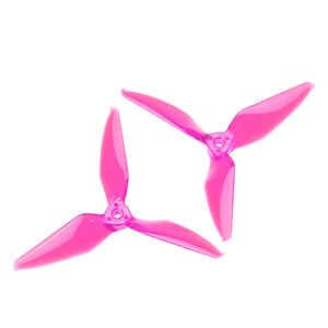 10 Pairs KINGKONG/LDARC 5051 Single Color 3-blade CW CCW Propeller 5.0mm Mounting Hole for RC FPV Racing Drone