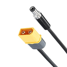 200cm RJX XT60 Male Bullet Connector to Male DC 5.5mm*2.5mm DC5525 Rubber Power Cable for TS100 Electric Soldering Iron