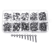 200Pcs M3 304 Stainless Steel DIN7991 Flat Head Screw Countersunk Hex Socket Cap Bolt for RC Model