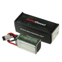 SoloGood 14.8V 1500mAh 75C 4S XT60 Plug Lipo Battery for Rc Racing Car Model Parts 