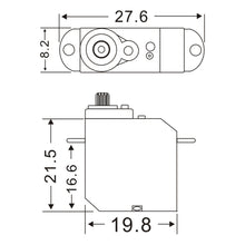 4PCS Racerstar DS5601HV 120° 5.6g Coreless Metal Gear Digital HV Servo For RC Airplane