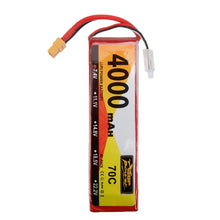 ZOP Power 7.4V 4000mAh 70C 2S Lipo Battery XT60 Plug for RC Drone