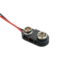 5Pcs 175mm 9V T Type I Type Battery Buckle Connector Snap Clip Lead Cable