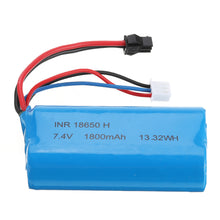 RBR/C 7.4V 1800MAH 10C 2S Lipo Battery JST/SM Plug For RC Car Boat Vehicle Model Parts