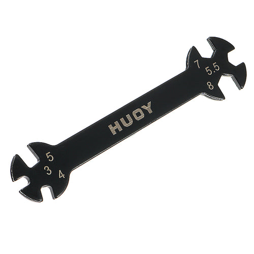 Multifunctional TooL-wrench for Turn Buckle Nuts 3 4 5.5 7 8mm