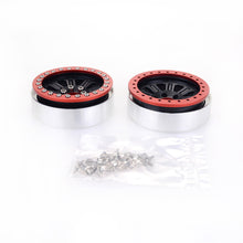 2PCS ZD Racing 2.2 inch Alloy Wheel Rim Hub Aluminum Beadlock for 1/10 RC Car Crawler Axial SCX10 