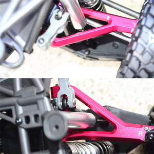 1Pair Red CNC Aluminum Alloy RC Car Upper Arm For 1/10 Traxxas Unlimited Desert Racer RC Model