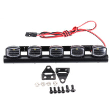 RBR/C Luggage Rack RC Car LED Light For 1/10 Trx4 Scx10 Parts