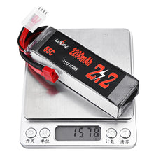 URUAV 11.1V 2200mAh 65C 3S Lipo Battery T Plug for RC Quadcopter Airplane