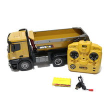 HuiNa 1573 RC Car 1/14 Trucks Metal Bulldozer Charging RTR Truck Construction Vehicle Kids Toys
