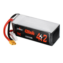 URUAV 22.2V 4200mAh 75C 6S Lipo Battery XT60 Plug for RC Racing Drone Helicopter Airplane Car